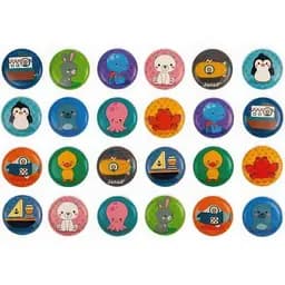 Игра-мемо для купания Janod 24 элементов J04714