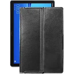 Чехол StatusCASE из экокожи для планшета Huawei MediaPad M5 lite 10 Черный глянец