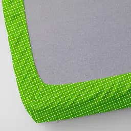 Набір простирадл на резинці Cosas GREEN DOTS 60х120х12 см (SetSheet_DropGreen_DropGWhite_120x60) - мініатюра 6