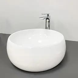 Умивальник VBI Laterza white накладний VBI-015801, Білий - мініатюра 4