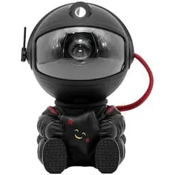 Іграшка-нічник Astronaut Nebula Star Проектор галактики лазерний Астронавт з пультом чорний