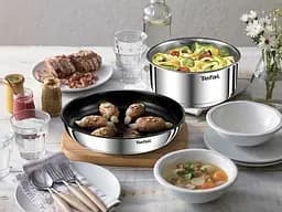 Tefal Набір посуду Ingenio Emotion, 5 пр., нержавіюча сталь, бакеліт, сріблястий - мініатюра 9
