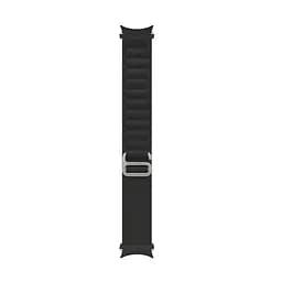 Ремінець для Samsung Galaxy Watch 6 - чорний Watchbands Cloth Wave ширина кріплення 20мм нейлоновий (WB019-960637046) - мініатюра 3