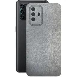 Захисна плівка StatusSKIN для Oppo A95 5G Корпус Вініл Метал срібло - мініатюра 1