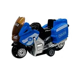 Мотоцикл детский "Police" AP7442 масштаб 1:64 из безопасных материалов Синий