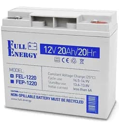 Аккумуляторная батарея для ИБП Full Energy GEL 12 V / 20 А*ч (FEL-1220)