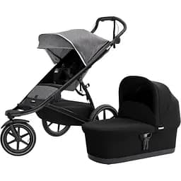 Дитяча коляска Thule Urban Glide 2 Grey Melange з люлькою (TH 10101965)
