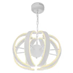 Люстра підвісна Brille для спальні LED 192W NW WH (BL-539S/8) - мініатюра 5