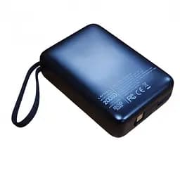 Зовнішній акумулятор Power bank LENYES PX270D 20000 mAh, PD22,5W + швидке заряджання батарея заряджання Чорний - мініатюра 4