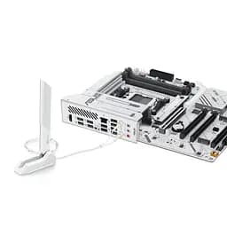 Материнcька плата X870 MAX GAMING WIFI7 W sAM5 X870 4xDDR5 M.2 HDMI USB Type-C Wi-Fi BT ATX біл Asus teh0019042 - мініатюра 8