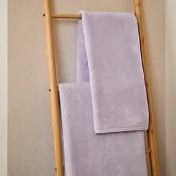 Рушник MBM HOME Теплі дюни 90x150 см світло-фіолетовий (BT-19 XL LIGHT PURPLE) - мініатюра 11