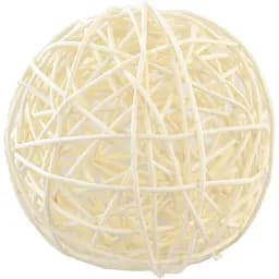 Куля Yes! Fun ротангова 10 см біла (974270)