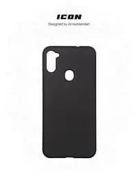 Чехол ArmorStandart ICON для Samsung A11 (A115)/M11 (M115) Black (ARM56571) - мініатюра 3