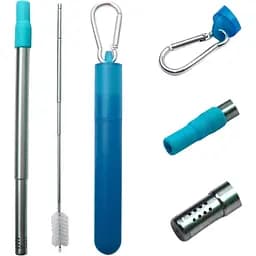 Бомбилья Туризмо (21 см) + складний пензлик (23 см) синій