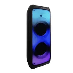 Портативна колонка ZXX-5508 Акустична система 1000Вт RGB підсвічування з 2 мікрофонами і пультом 2х8" Чорний - мініатюра 2