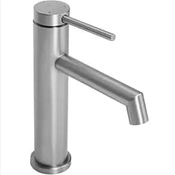 Смеситель для умывальника Rea Foss nickel brushed низкий REA-B5315 Никель