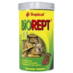Сухий корм для сухопутних черепах Tropical в паличках Biorept L 500 мл
