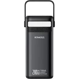 Зовнішній акумулятор Romoss PMT75 75000mAh 280W Black [PMT75-1E2-2133H] [120786] - мініатюра 2