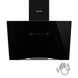 Вытяжка декоративная наклонная Минола HVS 6812 BL 1200 LED