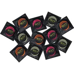 Набор презервативов Skyn ​​Cocktail Club безлатексный с ароматом коктейлей 12 шт. (ROZ6400230351)