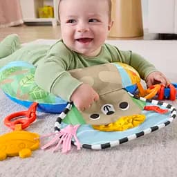 Подушка для гри на животику Fisher-Price Лагідний ведмедик (JHB44) - мініатюра 5