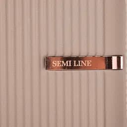 Валіза велика Semi Line 28 дюймів (L) ABS-Plastic Champagne (T5666-5) - мініатюра 9