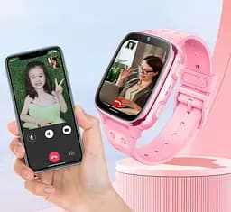 Смарт годинник дитячий Lemfo D57 з GPS трекером, 4G SIM-картою, відеодзвінками, прослуховуванням, геозоною та кнопкою SOS Синій - мініатюра 12