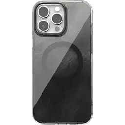 Чохол TPU Epik Shiny Mountain (MagFit) для Apple iPhone 15 Pro Max (6.7) Black