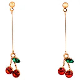 Сережки Lukky Fashion Черешні (T24627) - мініатюра 2
