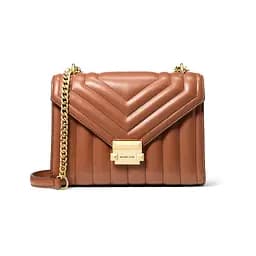 Жіноча сумка MICHAEL KORS Whitney Medium Quilted Shoulder Bag (Luggage)