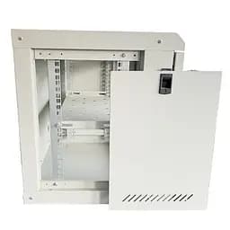 Шафа настінна GEAR 9U 19 600x450x500 мм, + Полиця 19, grey (GWMSN-9U-600-450G) - мініатюра 5