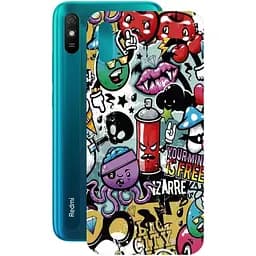 Защитная пленка StatusSKIN для Xiaomi Redmi 9i Sport 2021 Корпус Винил Граффити