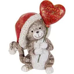 Фігурка декоративна Lefard Котик з сердечком 8.5 см (192-166)