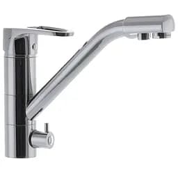 Змішувач для кухні на дві води Haiba Ceba 021 HB0658 Хром