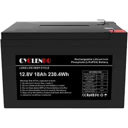 Акумулятор Cyclen 12.8V 18AH LiFePo4 - мініатюра 2