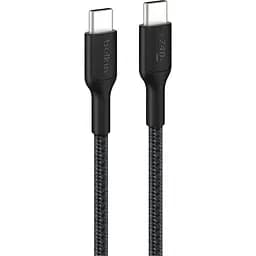 Кабель Belkin Boost Up Charge Pro Braided USB-C to USB-C 240W 2m Black (CAB025HQ2MBK) [156811]