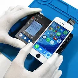 Дисплей для Apple iPhone 5 з білим тачскрином HC - мініатюра 2