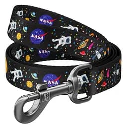 Повідець для собак нейлоновий Waudog Nylon малюнок NASA M Ш 20 мм Дл 122 см