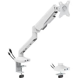 Кронштейн настільний для монітора 17-40 дюймів Officepro MA-451-W White - мініатюра 2