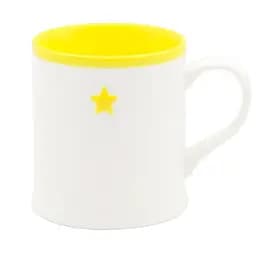 Чашка МВМ My Home, 300 мл, жовта (KP-47 YELLOW)