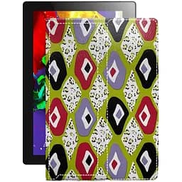 Чехол StatusCASE из экокожи для планшета Lenovo Tab 2 A10-70L 16GB LTE Камни-цветные