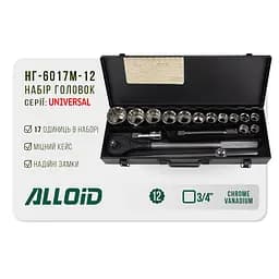 Набір головок Alloid 3/4, 19-50 мм 17 предметів (НГ-6017М-12) - мініатюра 8
