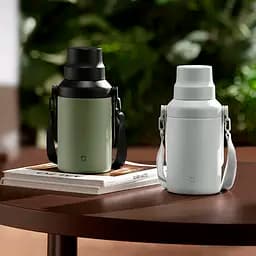 Термос Xiaomi MiJia Big Belly Thermos Cup 1L (MJDDB01PL) White - мініатюра 2