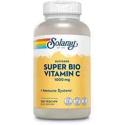 Витамины и минералы Solaray Super Bio Vitamin C Timed Release, 250 вегакапсул