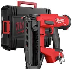 Пістолет цвяхозабивний акумуляторний безщітковий MILWAUKEE, M18 FN16GS-0X, 25-64мм (каркас, HD-кейс)