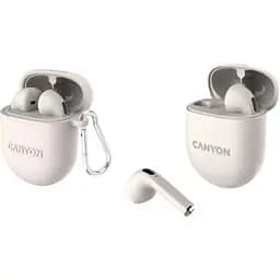 Навушники Canyon TWS-6 Beige (CNS-TWS6BE) - мініатюра 4