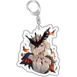 Брелок акриловый Геншин Синьора Genshin Impact Signora 5 см