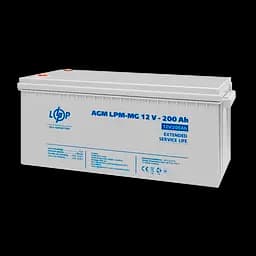 Акумулятор мультигелевий LPM-MG 12V - 200 Ah - мініатюра 3