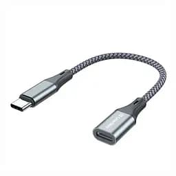 Переходник USB-C M to Lightning F 0.17m gray ColorWay (CW-AD-CL)