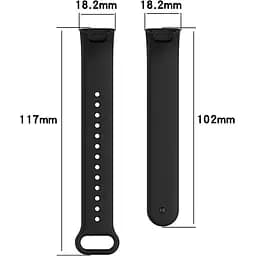 Силіконовий ремінець BeCover для Xiaomi Smart Band Pro Grapefruit-Pink (707172) - мініатюра 4